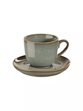 ASA SELECTION | Espressotasse mit Untertasse Saisons 0,09l Eucalyptus | 
